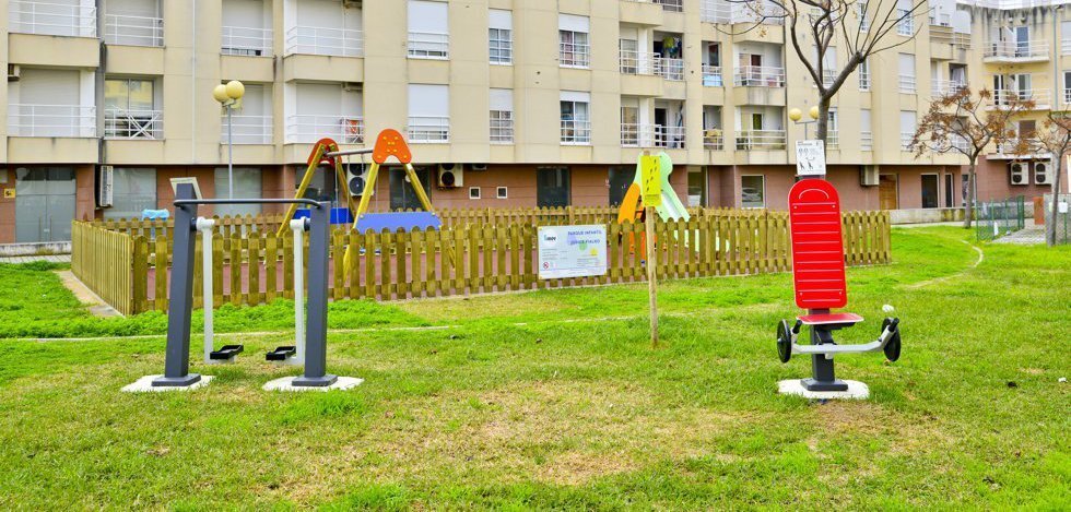 Parque infantil do Bairro J&uacute;dice Fialho